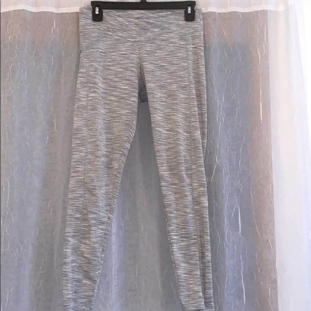 Danskin grey and white athletic leggings